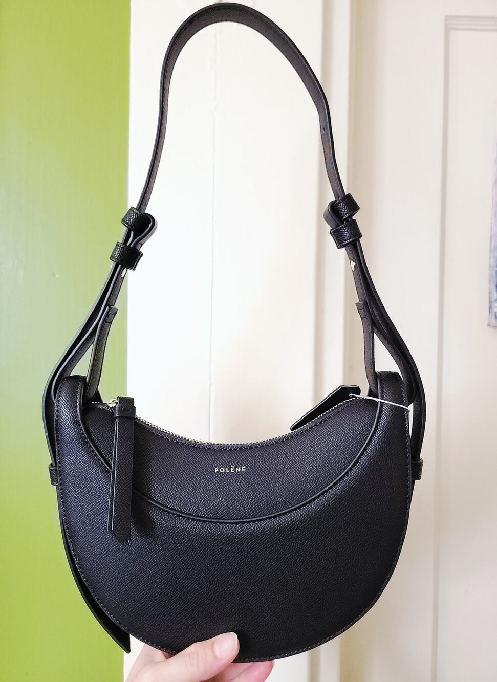 Polène Numero Dix Edition Textured Leather Bag Brand New